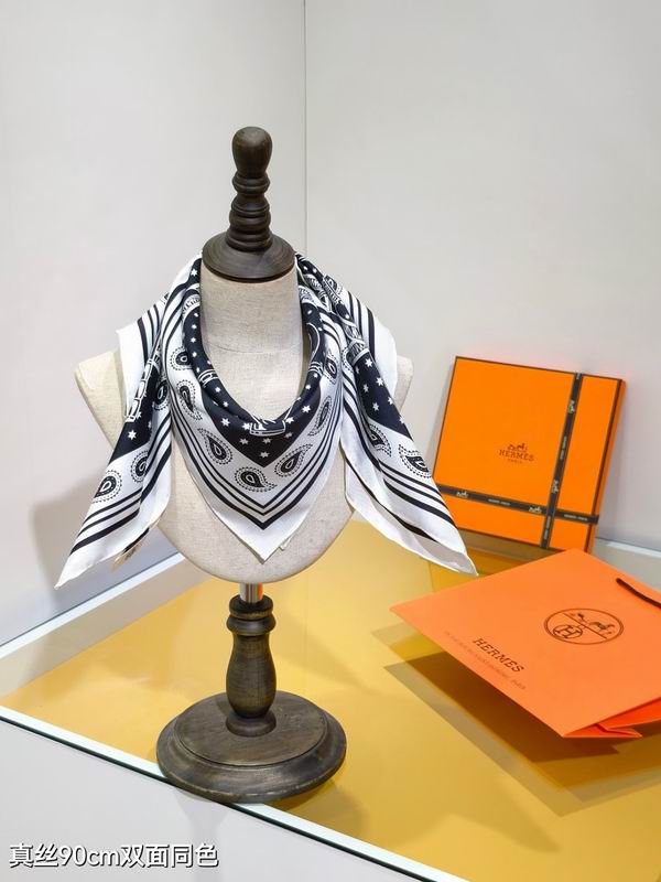 Hermes silk scarf hm16
